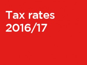 Tax Rates 2016