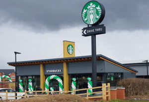 Starbucks commercial property