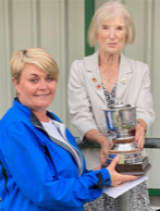 Sharon Rigden bowls cup winner